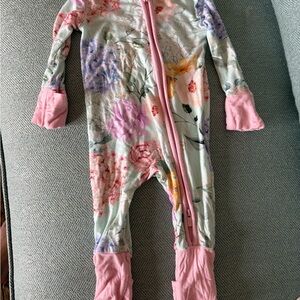 Posh Peanut Floral Convertible PJs